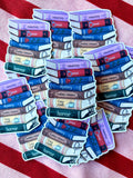 Book stack sticker