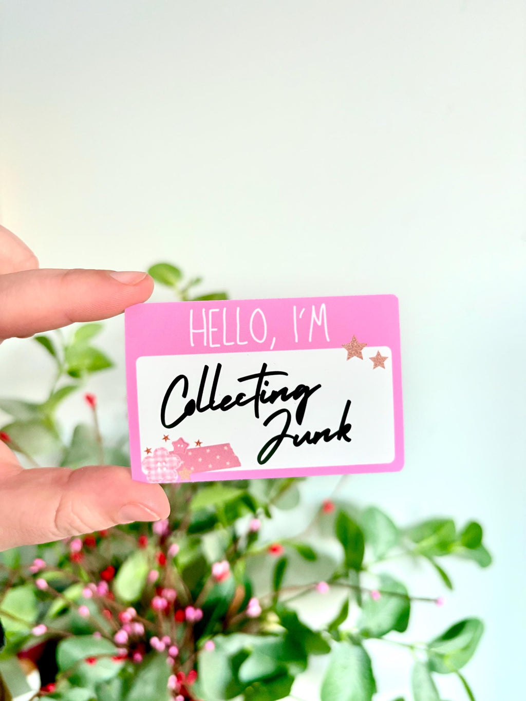 Hello I’m label sticker  | journal stickers | scrapbook stickers | sticker | vinyl sticker | junk journal