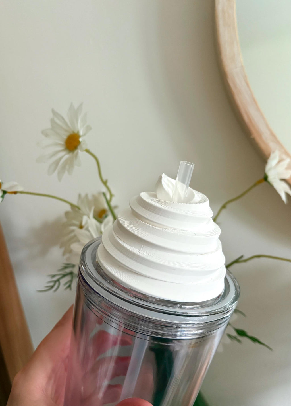 3d printed whipped cream topper