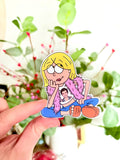 Cartoon girl Harry concert sticker  | journal stickers | scrapbook stickers | sticker | vinyl sticker| y2k | styles