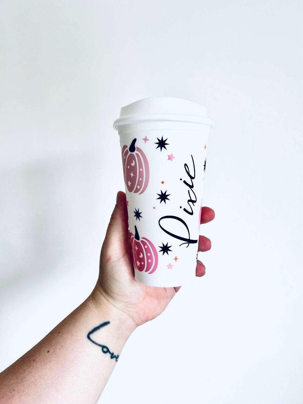 Custom hot cup