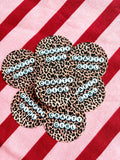 Crafty girl leopard die cut sticker  | journal stickers | scrapbook stickers | sticker