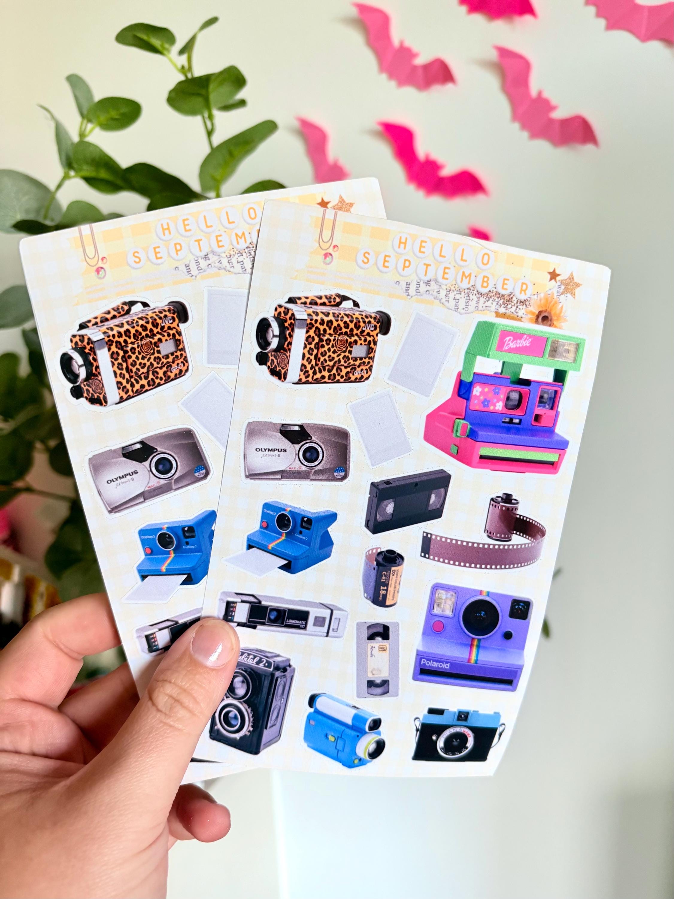 Cameras & Camcorders sticker sheet
