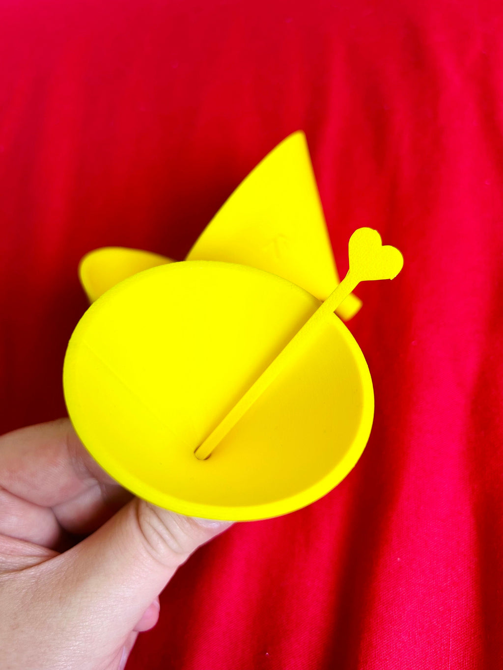 3d printed glitter funnels set of 3