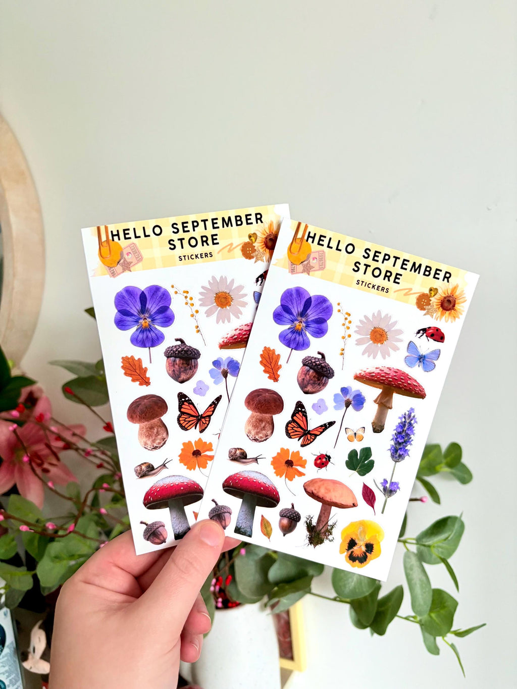 Guest check style bookmark