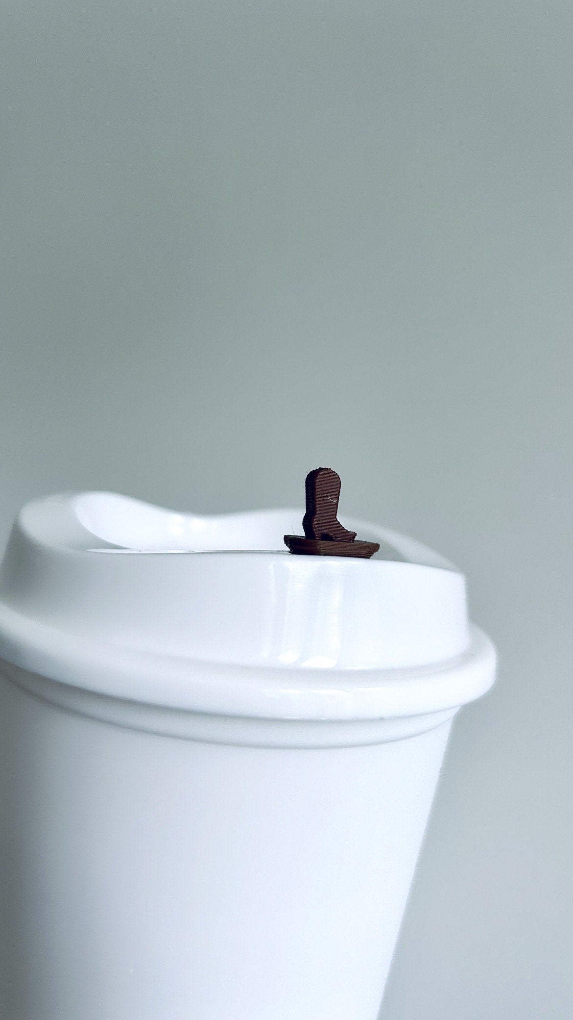 3D printed hot drink stopper