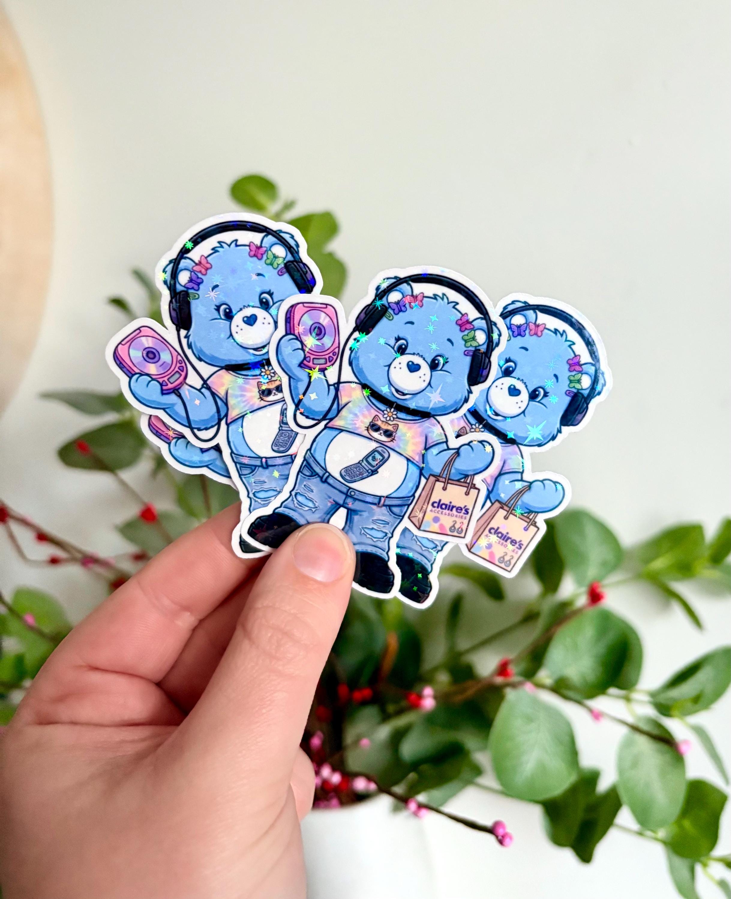 Y2K cute bear sticker