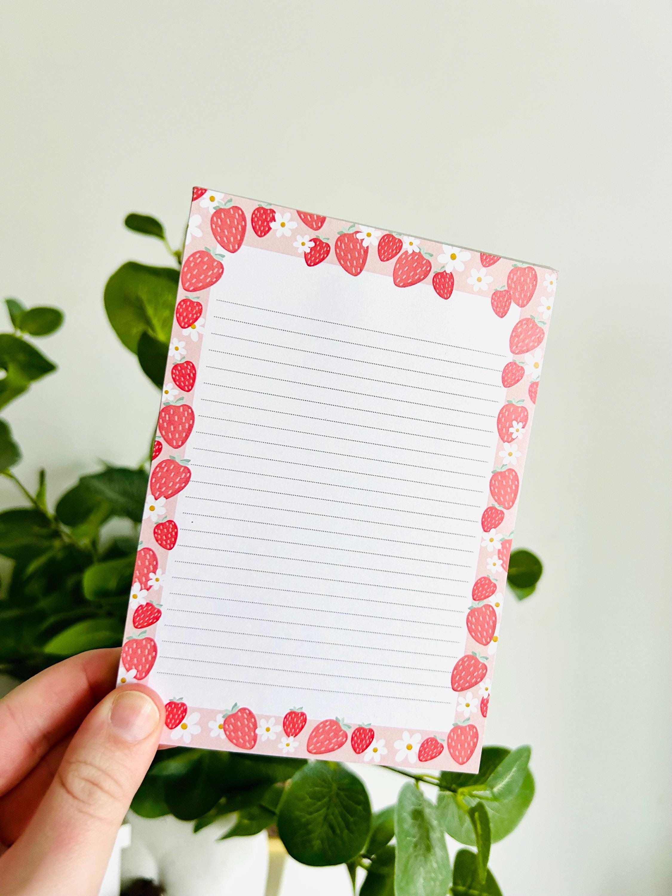 A6 spring notepads