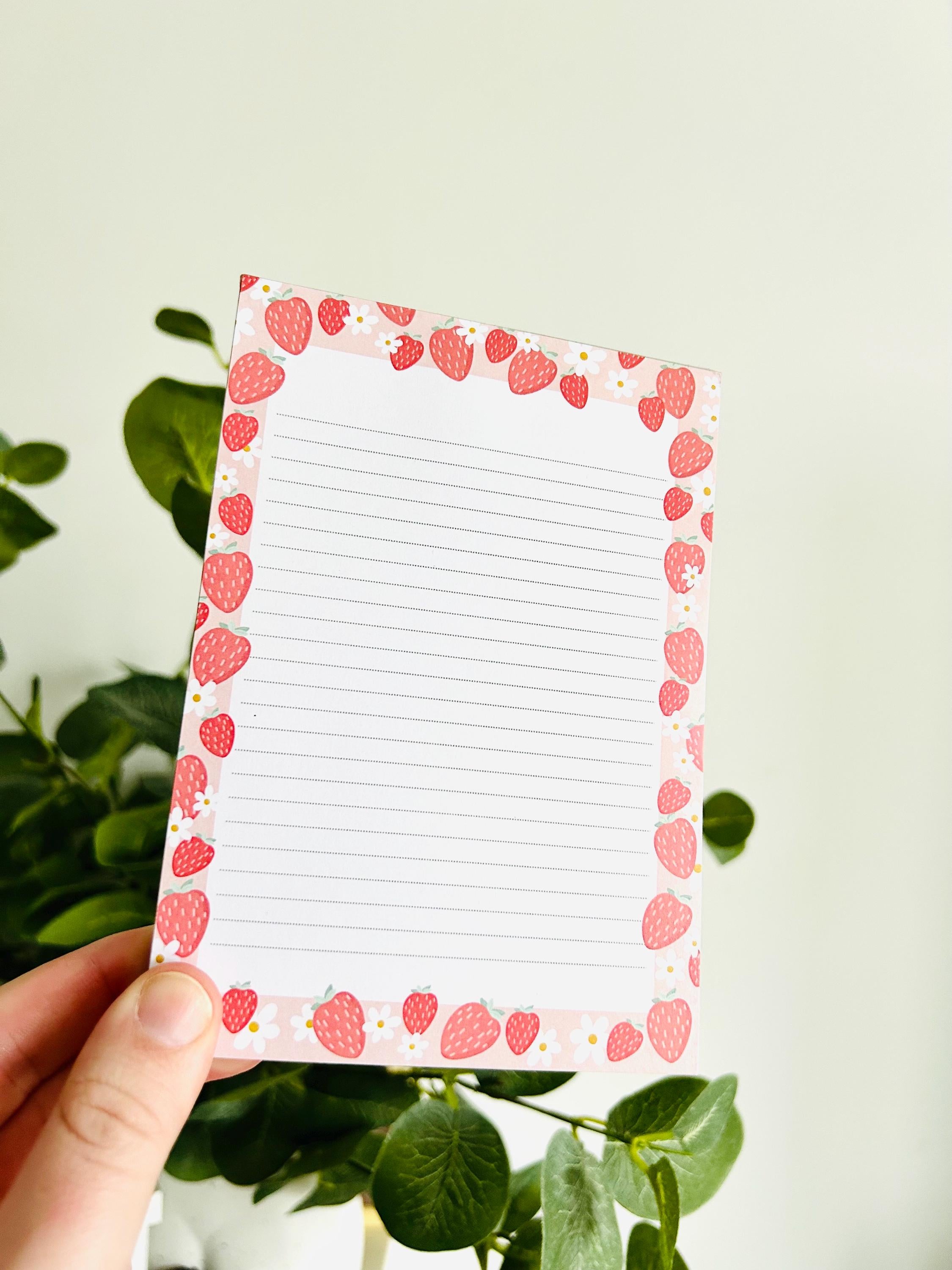 A6 spring notepads
