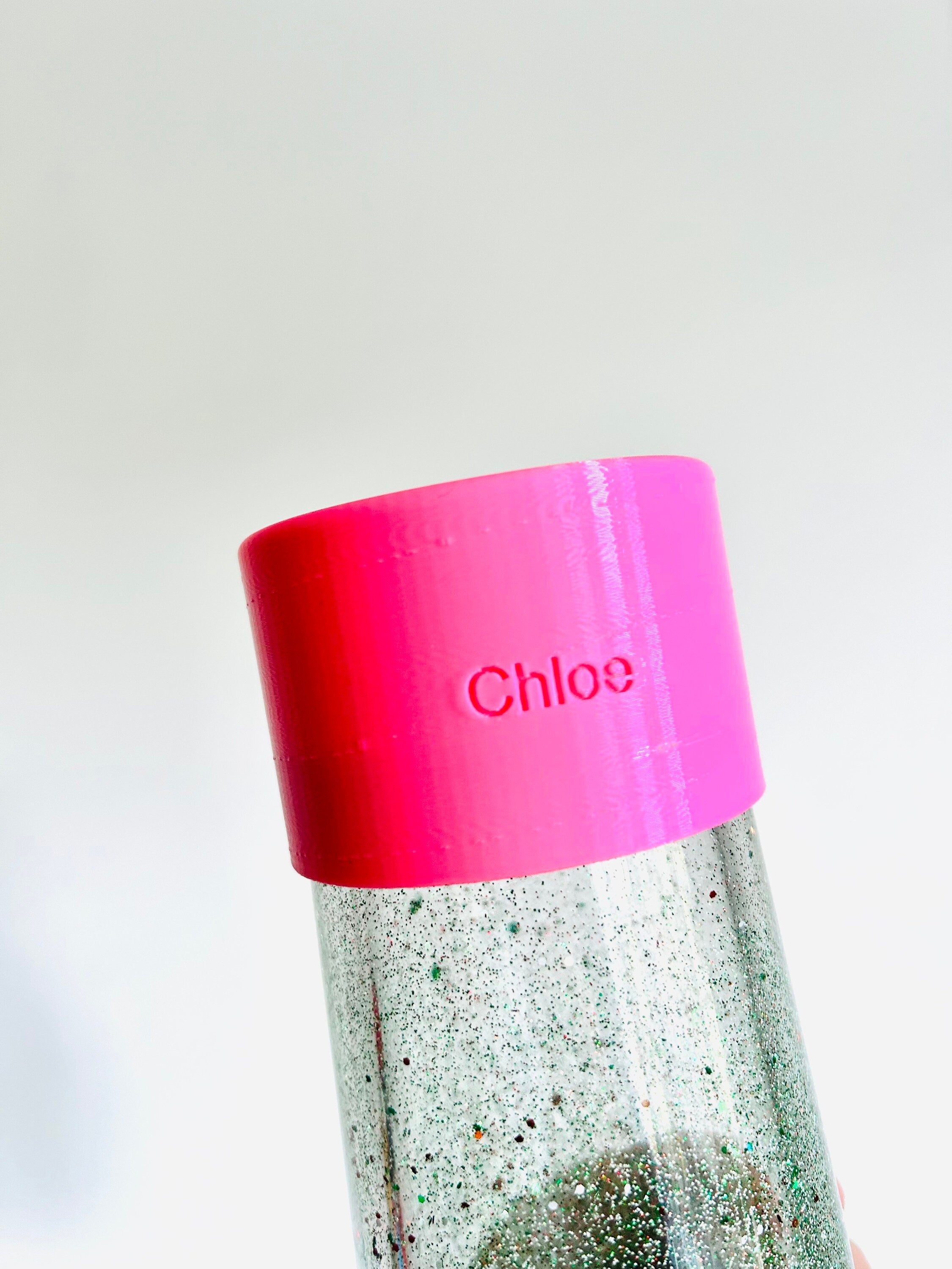 Glitter catcher snowglobe helper