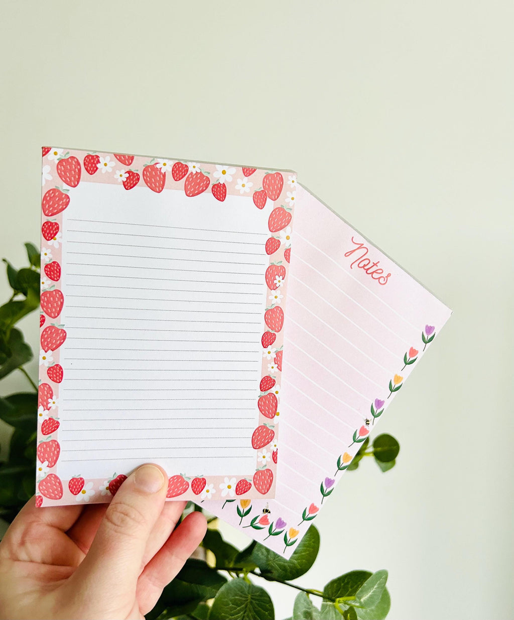 A6 spring notepads