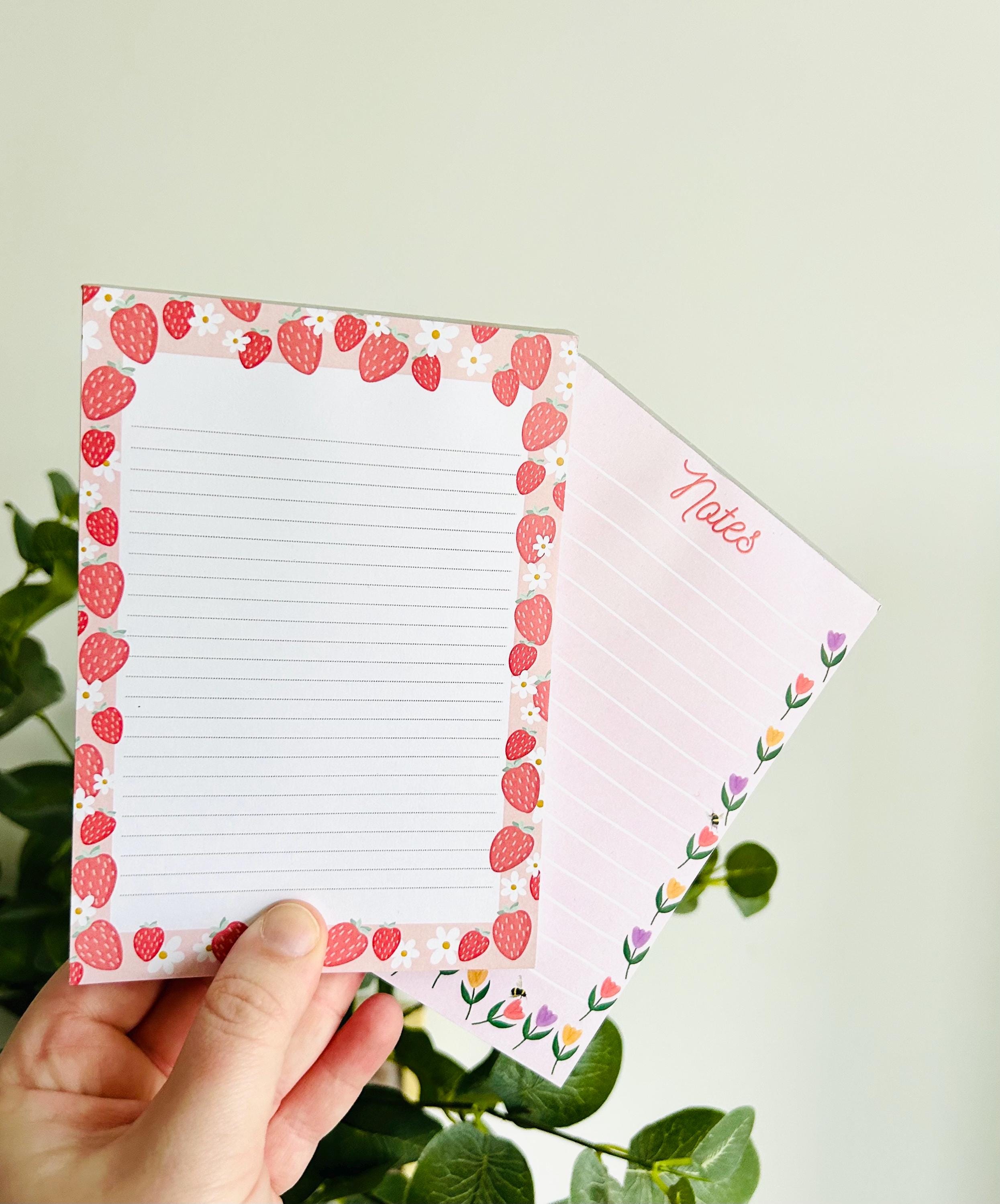 A6 spring notepads
