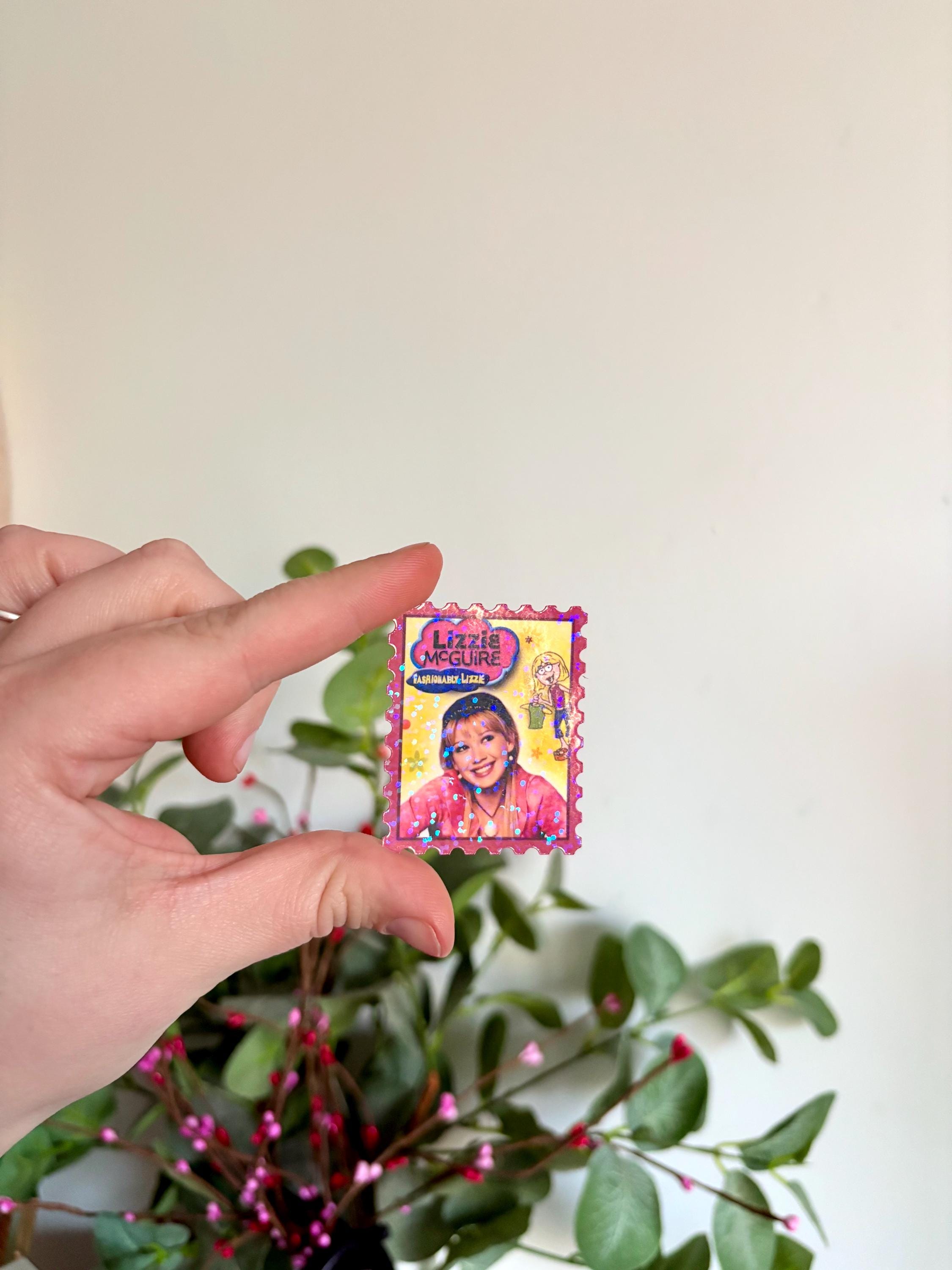 Set of 9 holo tv show inspired stickers