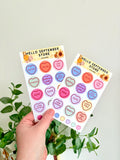 Love Heart Candy Sticker sheet