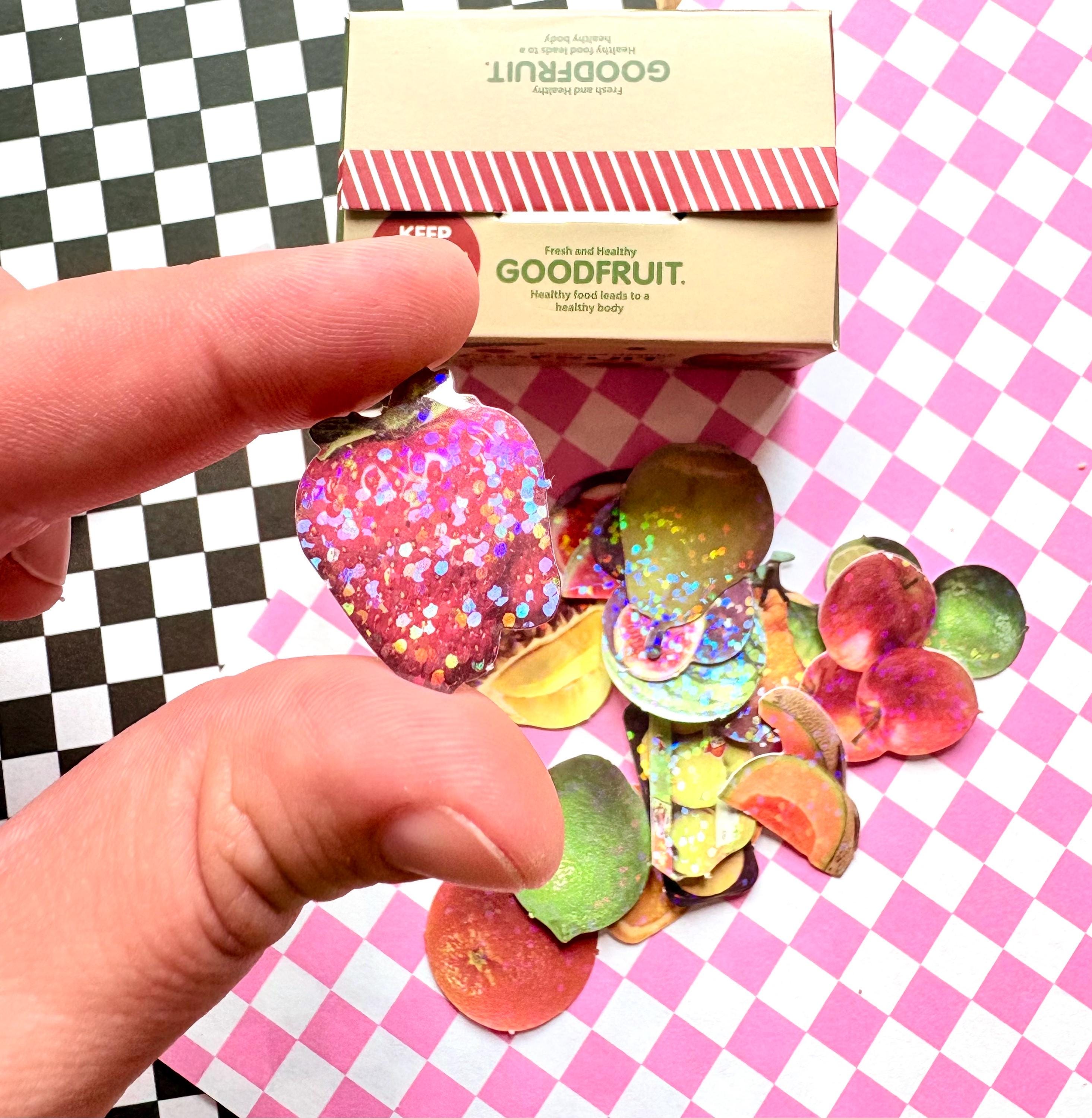 50pc Japanese glitter sticker box
