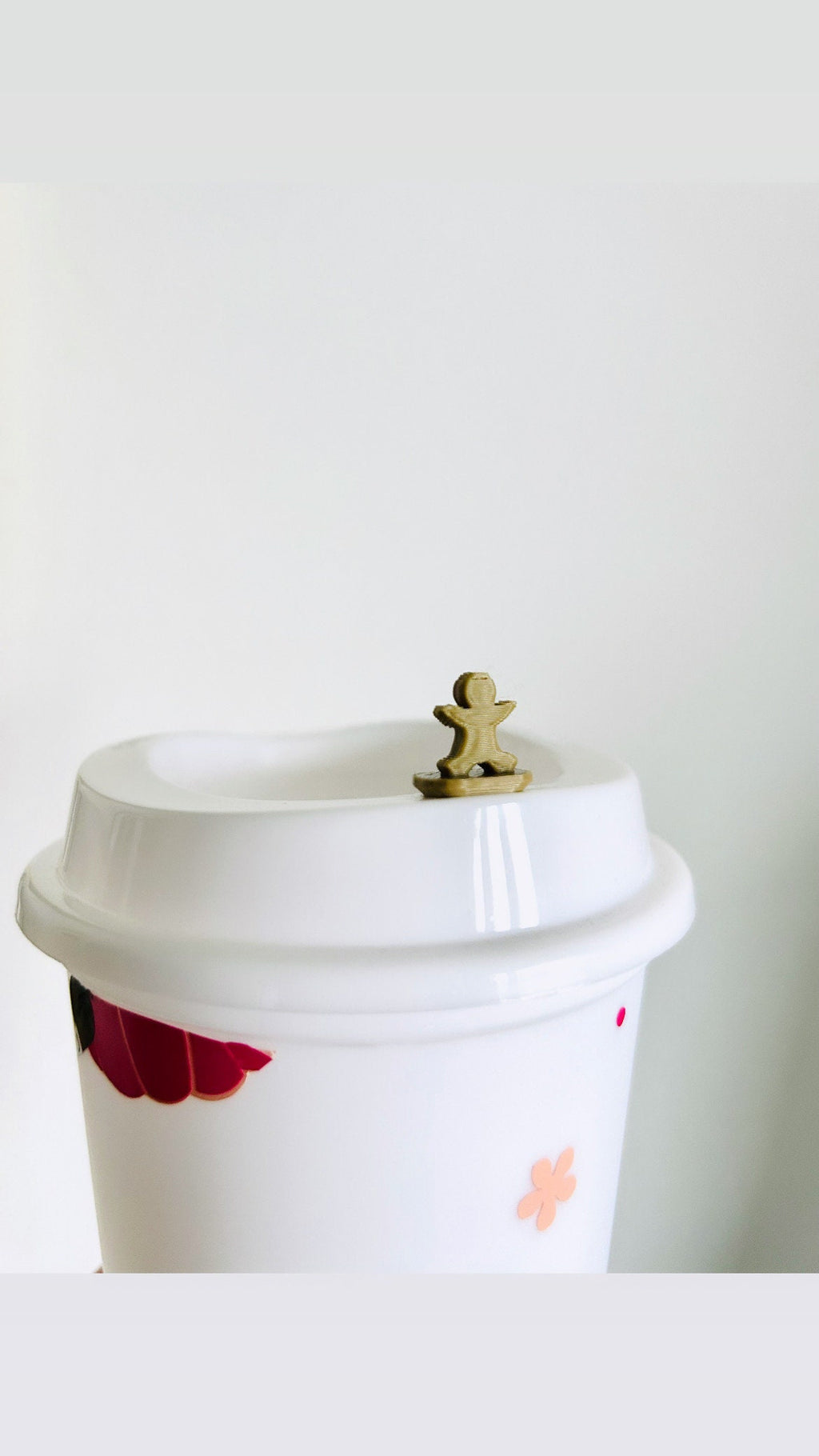 3D printed hot drink stopper