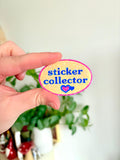 Sticker collector holo die cut sticker