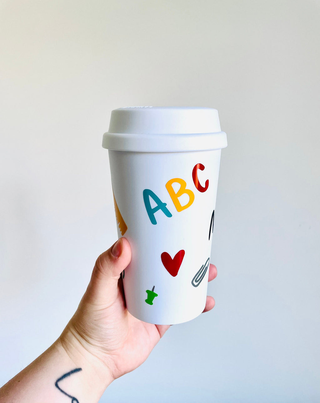 Custom hot cup