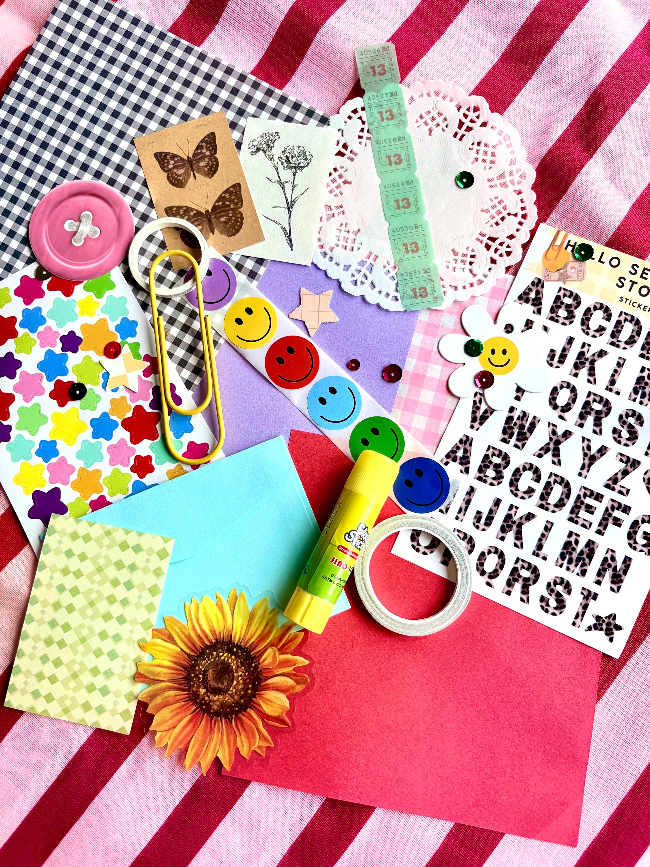 Everything but the journal starter kit  | junk journal | scrapbook | journal supplies | scrapbook supplies