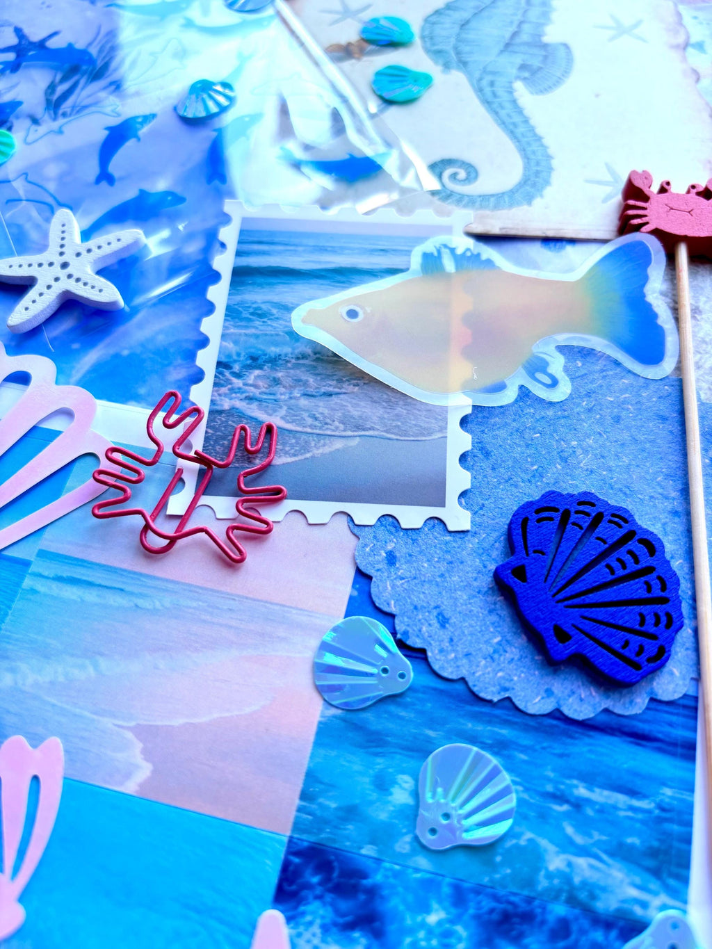 Ocean themed Scrap packs